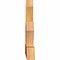 Ekena Millwork Richland Rough Sawn Timber Gable Bracket, Western Red Cedar, 48"W x 32"H x 4"D x 6"F, 16/12 Pitch GBW048X32X0406RIC00RWR - alternate 5